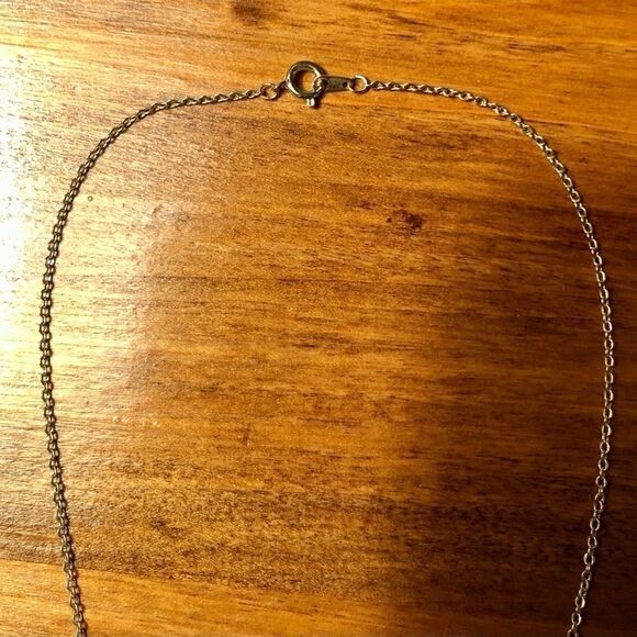 Gold Tone Sweetheart Necklace - Picture 4 of 4